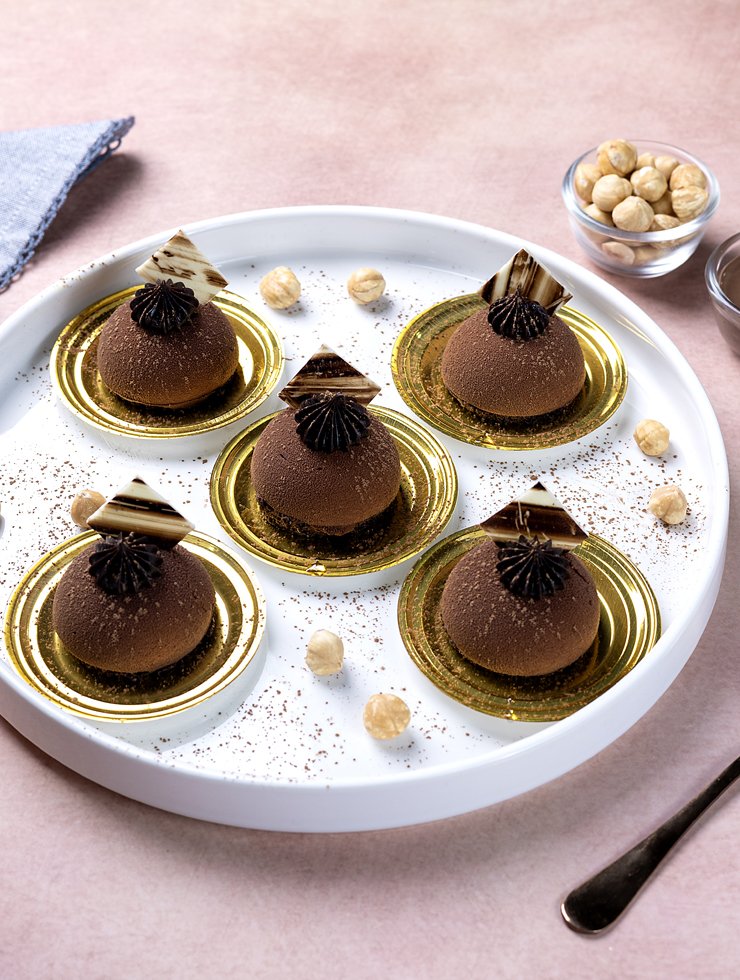 Gianduja-Dome Gianduja Dome