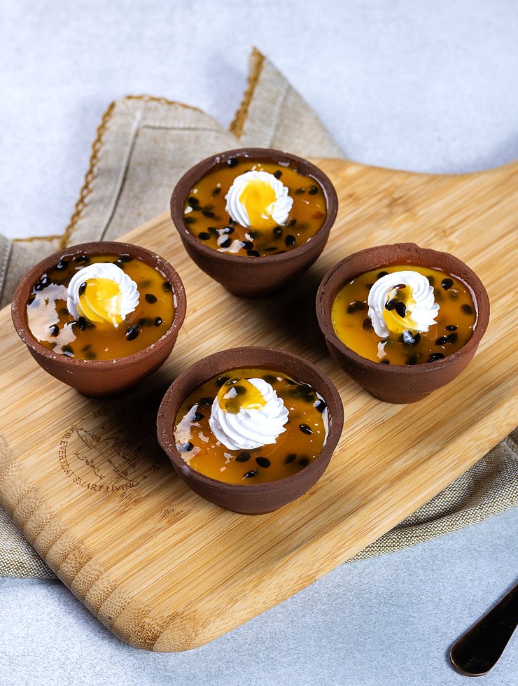 Passion-Fruit-Baked-Yoghurt Passion Fruit Baked Yoghurt