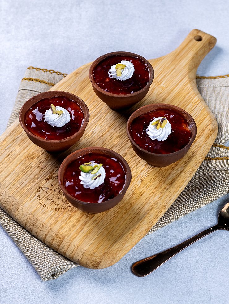 Strawberry-Baked-Yoghurt Strawberry Baked Yoghurt