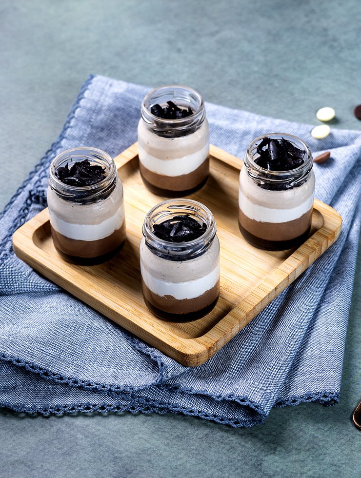 Triple Chocolate Mousse In Jar