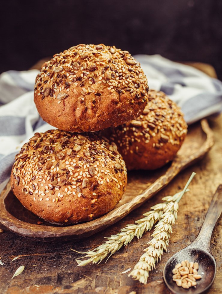 Multigrain-Burger-Buns Multigrain Burger Buns