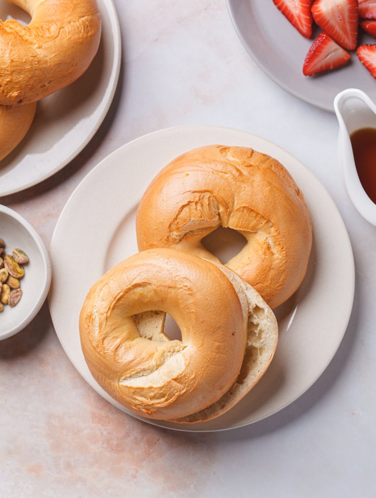 Plain-Bagel Plain Bagel