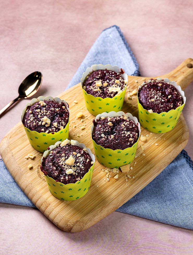 Red Velvet Crumble Muffin 40 gm