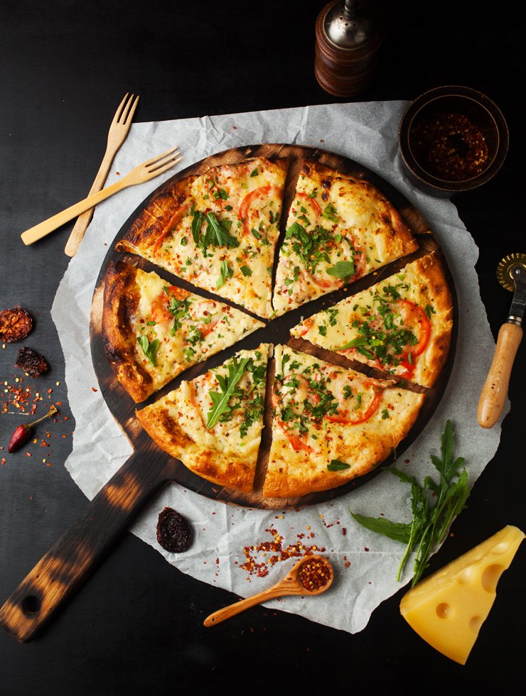 Semi-Thick-Pizza-Bread Semi Thick Pizza Bread