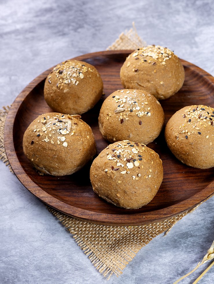 Whole-Wheat-Bap Whole-Wheat-Bap