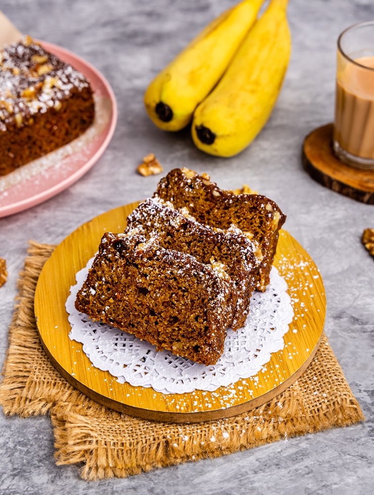 Banana-Walnut-Tea-Cake Banana Walnut Tea Cake