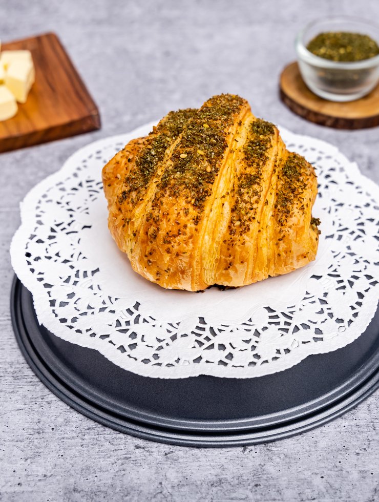 Zaatar-Croissant Zaatar Croissant